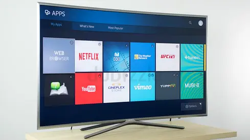 Samsung 55” Curved Smart TV – Good Condition – 600 AED