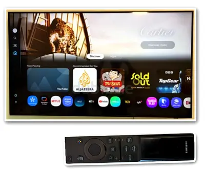 Samsung Smart LED TV with original remote