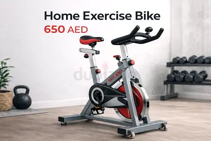 My home spin exercise bike — used, working well