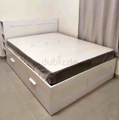 Ikea bremenes bed with mattress king size