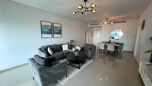 0 Fee Furnished 1Br flat Parking Bills Included