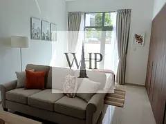 It’s stunning! Modern Fully furnished studio with private garden // Gated community// All Amenitie