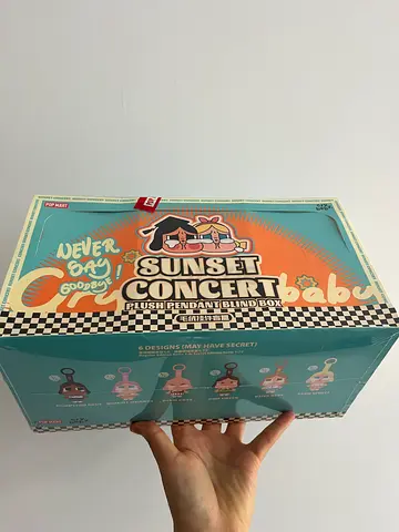 CryBaby Sunset Concert - plush pendant blind box