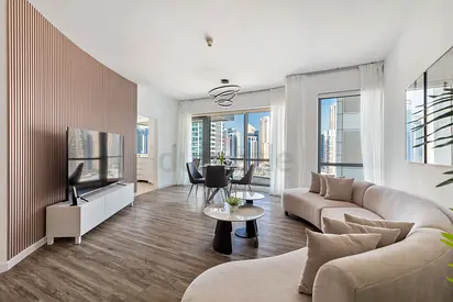 2 Bed Room Smart Home in Marina | Canal  Skyline Views | Near DMCC Metro