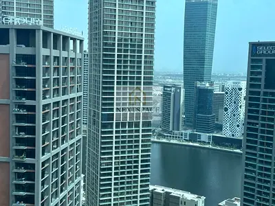 Fitted Office | lake plus Burj khalifa view | Glass partitions | close to metro station