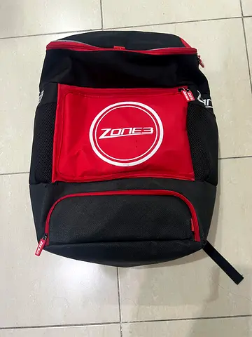 My Zone3 Triathlon Bag red and black color — good condition