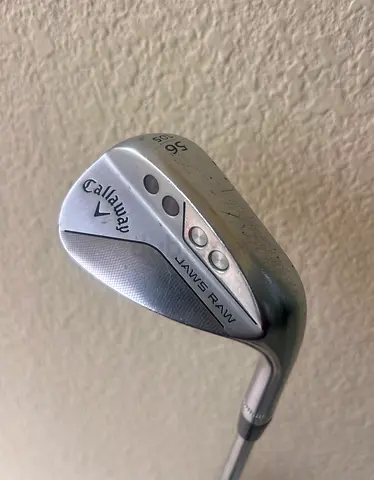 My Callaway JAWS Raw 56° sand wedge — used, good condition
