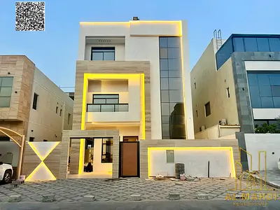 Luxury villa for sale in Al Yasmin (Al Maidan) | 7 master bedrooms | 3 floors + roof
