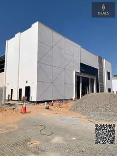 🏢 Prime Commercial Building for Sale | Main Road Exposure | High Power 666 kW | Umm Al Thaoub, UA