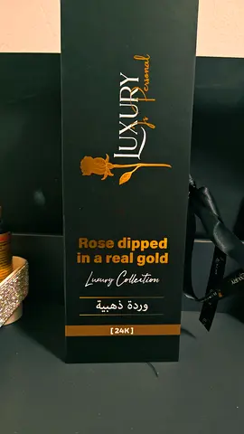 24K Gold-Dipped Rose (Luxury Collection) - New in Box