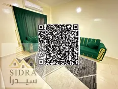 The apartment is located in Al Muwaihat 3, Ajman, close to Al Mubarak Markets, City View Mall, and G