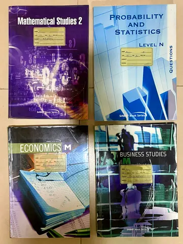 FREE SABIS Books - Year 11 - Maths, Economics, Business,