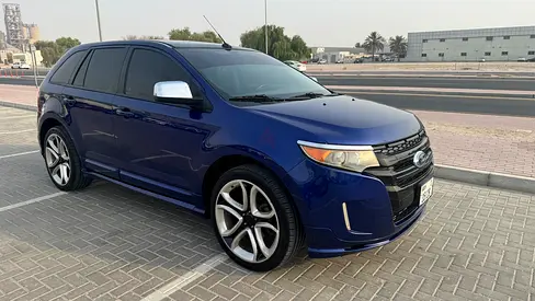 Blue Ford Edge  in great condition