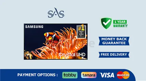 Samsung 85 inch Tv | Crystal 4K UHD DU8000 | New - Free Delivery | Warranty | 85DU8000