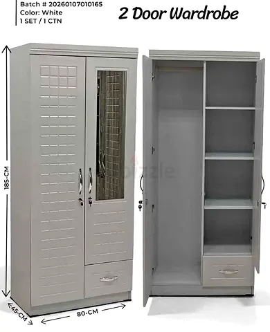 For sale two door cabinet wood