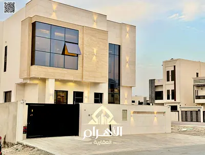 🏡 Luxury villa for sale in Al Bahia – 5 master bedrooms | Elegant design | Includes registration, electricity, and water