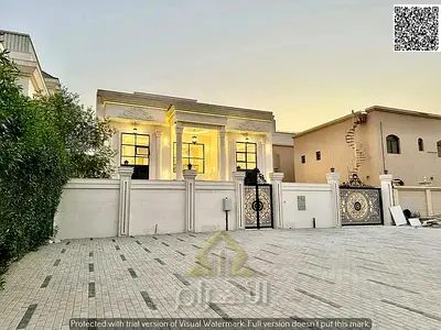 فرصة سكنية واستثمارية | تملك فيلا فاخرة بالروضة 2 عجمان علي شارع الشيخ عمار مباشرة | 6 غرف نوم | بسعر تنافسي 6000 قدم