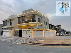 Corner villa for sale, registration fees included, 3 floors