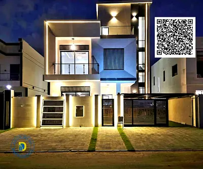 Freehold ownership for all nationalities. A stunning 6-bedroom villa in Al-Haliou 2 with a rooftop terrace. Includes electricity, water A C