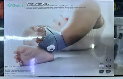 Owlet Dream Duo 2 Smart Sock Baby Monitor — Used, Working