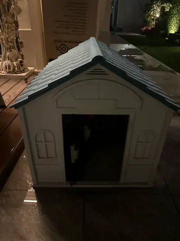 My Outdoor Plastic Dog House — Sturdy  Weather-Resistant (Used)
