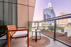 Luxury Private Room in 2BHK | Burj Vista | Full Burj Khalifa View