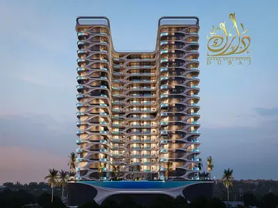 Luxury 1BR with Private Pool | Road and Community View