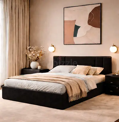 My Modern Brand new Queen size bed with medical mattress Queen bed storage