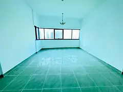 15 days free Spacious 1bhk with 2 full bathrooms+gym+pool just in 43k in Al taawun Sharjah and 6 che