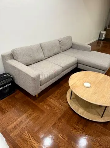 West elm Eddy L shape sofa