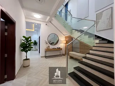 Luxury Villa Facing Mosque & Park | Large Plot Area | Electricity, Water & AC Included | Prime Location in Al Hamidiya | Freehold for All Nationalities