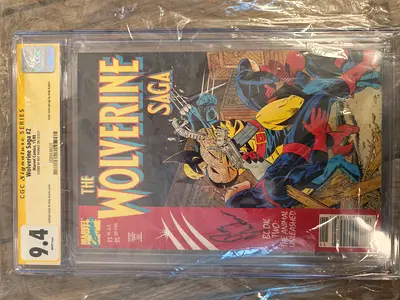 The Wolverine Saga #2 - Wolverine Comics - CGC Signature Series 9.4 - signed by Roy Thomas