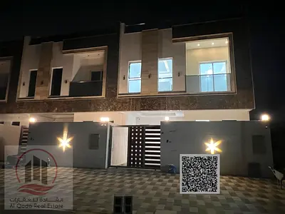 For sale: Villa in Ajman, Al Yasmeen, 5 master bedrooms, a living room, and a maid's room. Freehold for all nationalities. Bank financing is possible