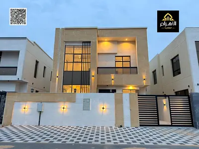 امتلك فيلا للبيع بتصميم مودرن حديث بمنطقه الياسمين _ عجمان ( طابقين ) (شامل الماء والكهرباء والمكيفات)موقع مميز علي بعد دقائق لشارع الشيخ محمد بن زايد