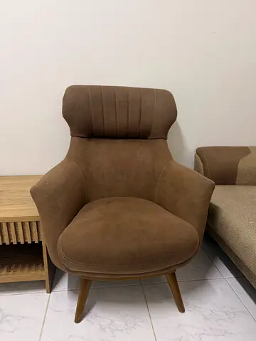 fabric armchair