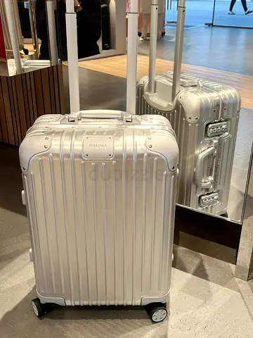 RIMOWA Aluminium Cabin Suitcase silver