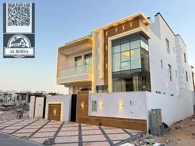 🏡 فيلا للبيع – الحليو 2، عجمان | 6 غرف نوم ماستر | صالتين | شامل الرسوم التسجيل والتمليك
