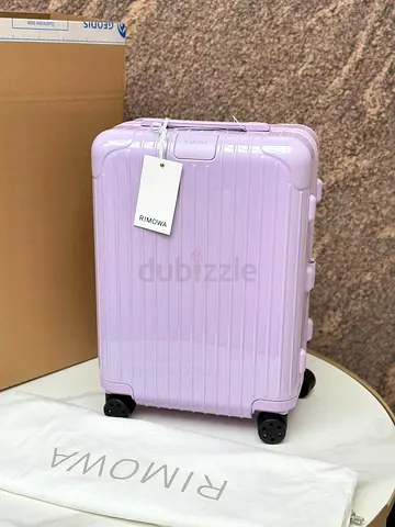 RIMOWA Essential Cabin suitcase in a lavender hue