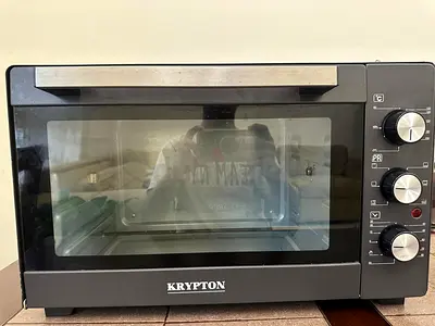 KRYPTON Electric Oven with Rotisserie Function,60-Minute Timer,6 Power Leves, used,working condition