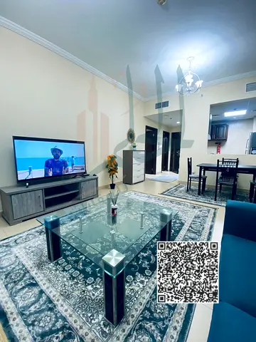 غرفه و صاله مفروشه للايجار الشهري اماره عجمان   🔥🔥 اول   ساكن