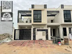 🏠 Villa for sale in Al Yasmin, Ajman. 4 master bedrooms, living room, majlis, and maid's room