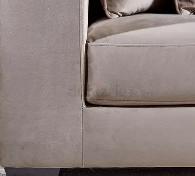 2 Sofas of 5 Seater Velvet