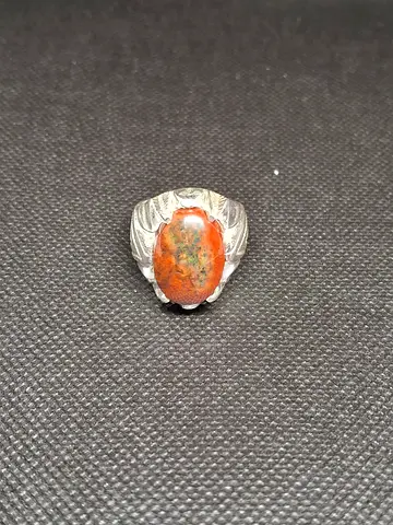 Bloodstone ring