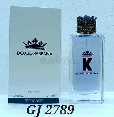 Dolce  Gabbana K Eau de Toilette 100ml (Tester)