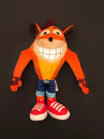 Crash bandicoot plush