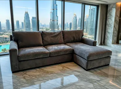 Crate Barral axis L Shape sectional sofa