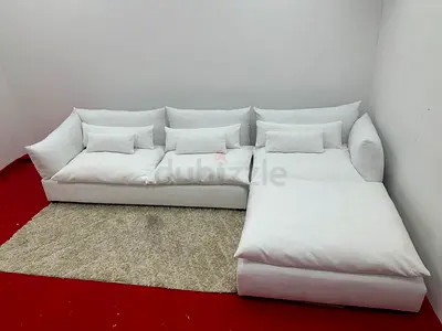 Same like new condition marina home lshape sofa