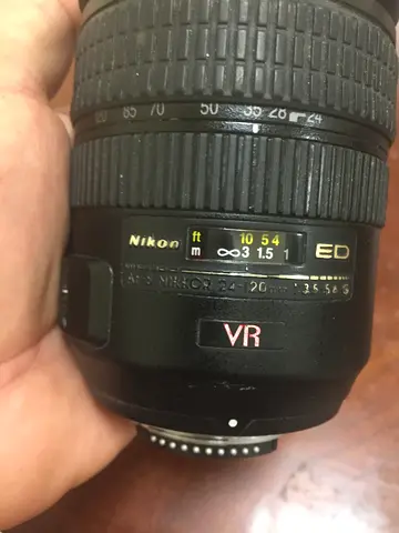 NIKON nikkor af s 24-120 mm ED VR