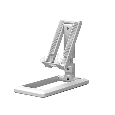 Foldable Adjustable Phone  Tablet Stand - White