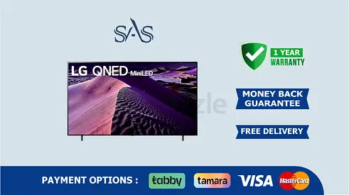 LG 75 inch Tv | MiniLED 120Hz | New - Free Delivery | Warranty | 75QNED85